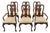 Vtg. American Drew Set of Six Queen Anne Style Dining Chairs For Sale