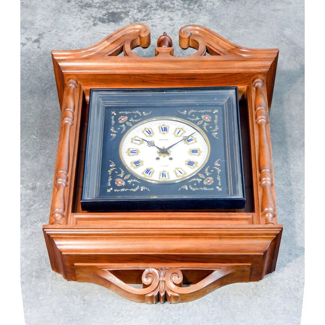 Bull's Eye Wall Clock, 1800s For Sale - Image 11 of 13