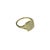 Late 20th Century Effy 14 Karat Yellow Gold Diamond Pave Classica Ring, Size 7 For Sale - Image 4 of 9