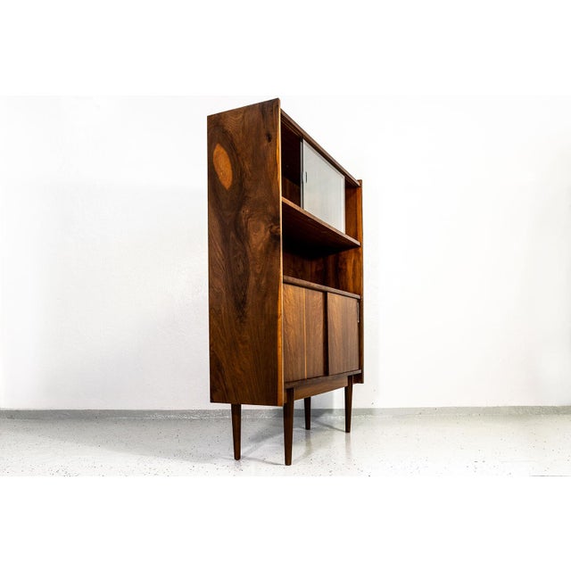 Wood Vintage Display Cabinet by BFM, Poland, 1960s For Sale - Image 7 of 15