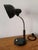 Original, professionally rewired and fully working German industrial desk lamp designed by Bauhaus designer Christian Dell...