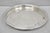 Vintage Wm Rogers Round Sllver Plated Raised Gallery Serving Platter Bar Tray For Sale - Image 10 of 12