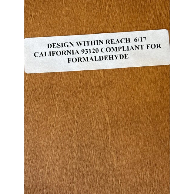 Jens Risom "Jens" Walnut Lounge Chair for Design Within Reach For Sale - Image 14 of 16