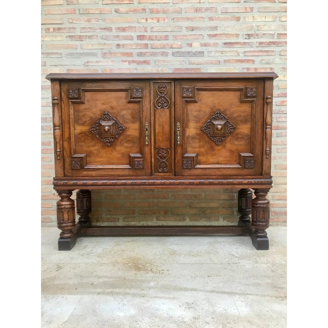 19th Century Catalan Spanish Buffet with 2 Doors For Sale - Image 12 of 12