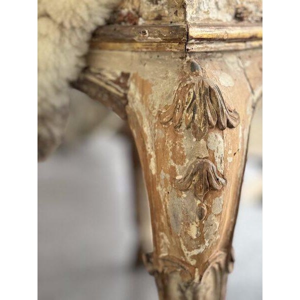 17th Century Italian Museo Di Roma Grand Salon Chair For Sale - Image 12 of 14