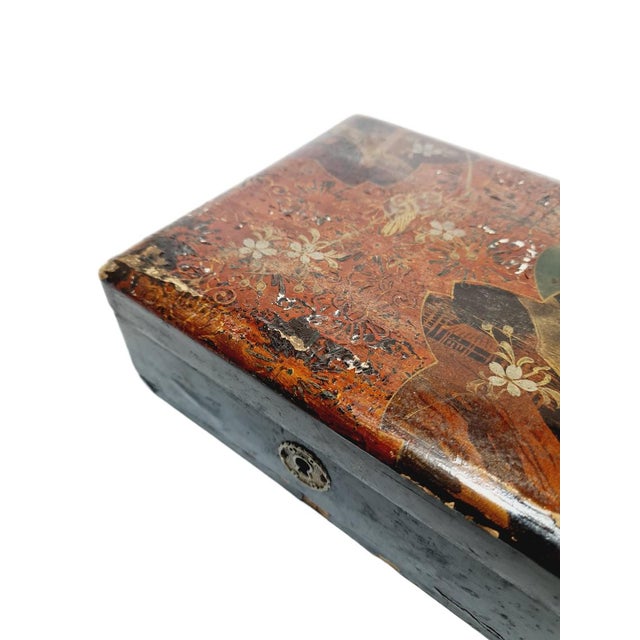 Japanese Lacquerware Box, 1920s For Sale - Image 17 of 18