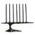 Omnia Vanitas Vanité 28 Candelabra in Patinated Cast Bronze by William Guillon For Sale - Image 10 of 10