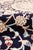 Traditional Pasargad Home Nain Navy Silk & Wool Area Rug, 3' 0'' X 4'11'' For Sale - Image 3 of 5