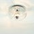 1970s Mid-Century Space Age Glass Wave Flush Mount by Koch & Lowy for Peill & Putzler, Germany, 1970s For Sale - Image 5 of 10