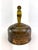 Ceramic Antique Copper Tea Kettle With Blue & White Porcelain Handle and Finial For Sale - Image 7 of 10