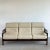 Beautiful Mid-Century Modern 3-seat sofa with a sculptural solid wood frame and button-tufted cushions. Upholstered in a...
