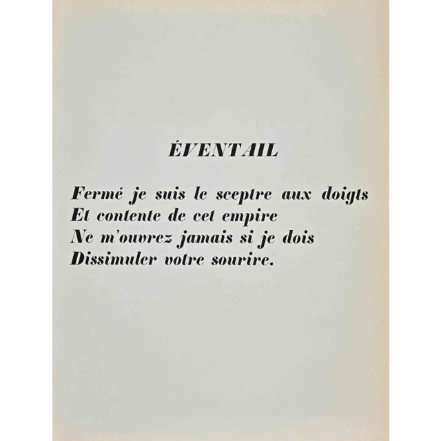 Gardener is a vintage lithograph realized after Raoul Dufy in 1920. Good conditions. Edition of 110. The artwork is...