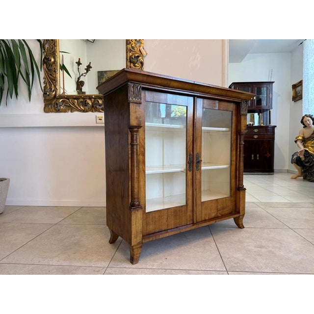 Empire Display Cabinet Top in Ash Wood, 1810 For Sale - Image 4 of 16