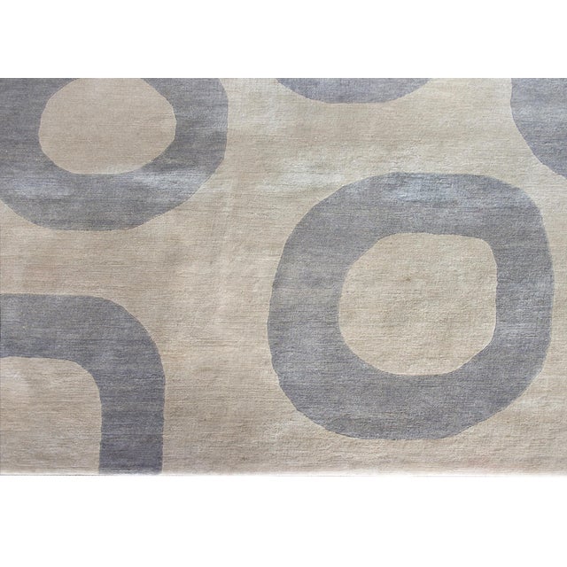 Vintage Tibetan Rug For Sale - Image 13 of 15