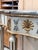 Mid 20th Century Vintage Louis XVI Style Painted Demi Lune Console Table With Gilt Accents For Sale - Image 5 of 8