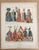 Up for sale is this gorgeous costume print from a 1925 book on costume by Adolf Rosenberg. It is matted in a pH neutral...