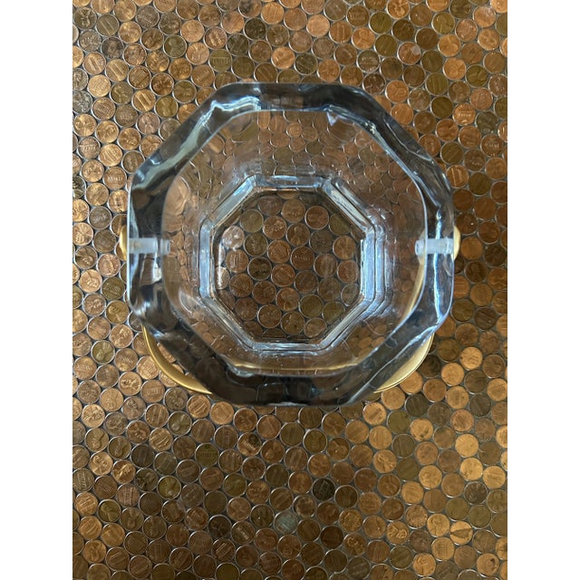 Cartier Vintage Cartier Crystal Octagon Ice Bucket For Sale - Image 4 of 6