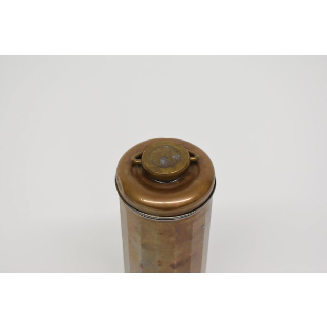 This unit was found in a "vide Grenier" in Brittany France , department 22. Made from massive copper with brass accents at...