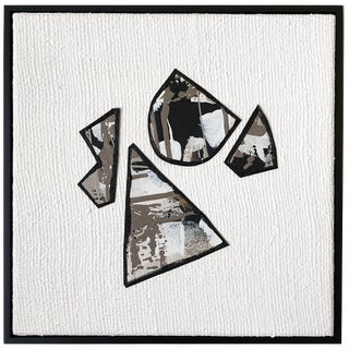 "My Heart in a Million Pieces, Pieces 859-862" Abstract Painting, Framed For Sale