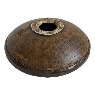 Antique Rustic India Tobacco Container For Sale