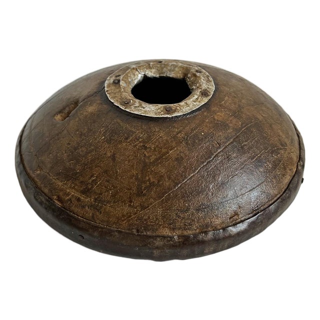 Antique Rustic India Tobacco Container For Sale