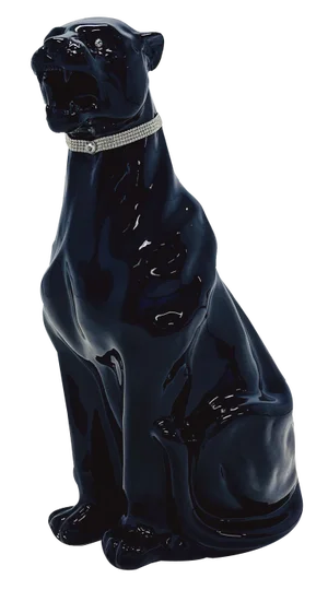 Black Panther in Ceramic by Ceramiche Boxer