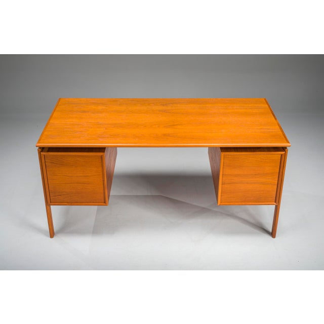 Mid-Century Modern Teak Freestanding Desk from GV Møbler, 1960s For Sale - Image 10 of 18