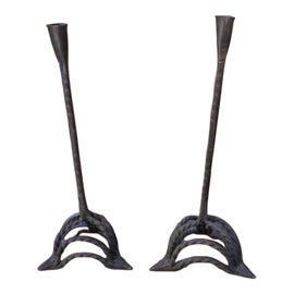 Example of Spanish Revival Candlestick Holders and Votive Holders