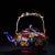 Asian Vintage Ming Cloisonne Enamel Teapot – Red Ground Gilt Bat & Coin Motif For Sale - Image 3 of 9