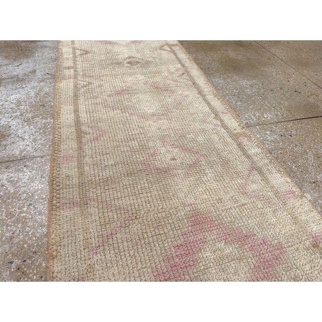 Mid 20th Century Galerie Shabab Collection Mid-20th Century Turkish Anatolian Runner For Sale - Image 5 of 10