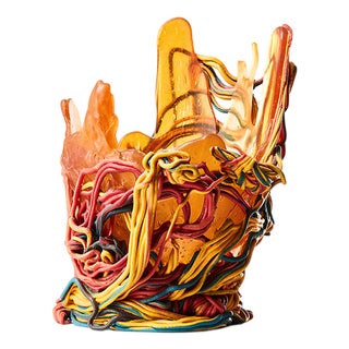 First Edition Spaghetti Vase by Gaetano Pesce for Fish Design, 1995 For Sale