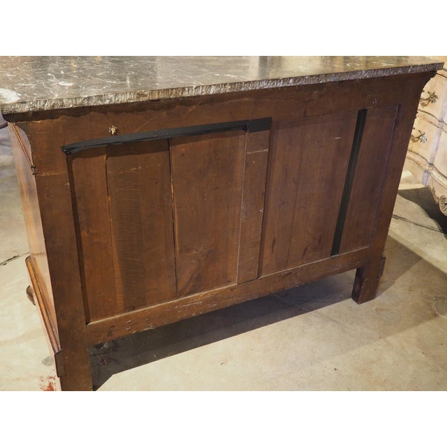 C. 1820 French Restauration Commode in Flame Mahogany by Othon Kolping 1775-1853 For Sale - Image 17 of 18