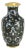 Aqua Floral Chinese Cloisonné Vase For Sale