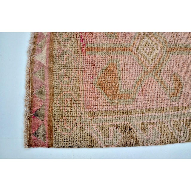 Antique Wool Hallway Runner For Sale - Image 9 of 10
