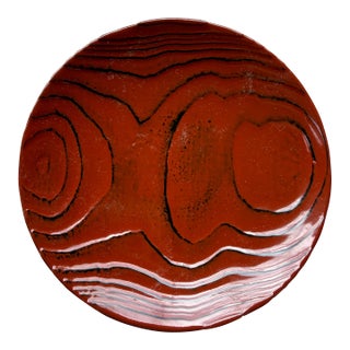 Faux Bois Lacquered Catchall For Sale
