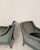 Mid-Century Modern French Lounge Chairs in Green Velvet and Lacquered Wood, 1950, Set of 2 For Sale - Image 10 of 17