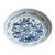 Chinese Ceramic Plate,Qianlong Marked Blue and White Porcelain Plate Hand Painted Fish Pattern For Sale