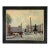 Mid 20th Century Exquisite Marcel Brisson Place De La Concorde, Paris, Street Scene Framed Oil Painting For Sale