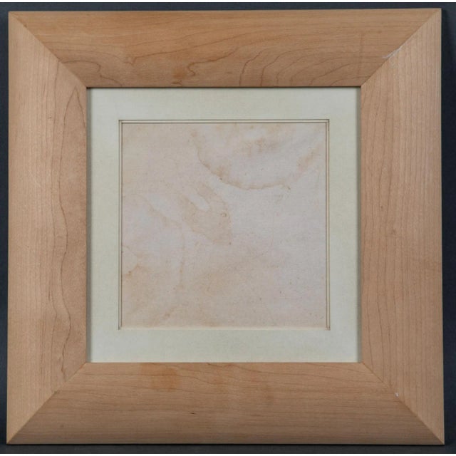 Jean Cocteau, Tablecloth from the Palais-Royal Restaurant Series, 1947, Paper Artwork, Framed For Sale - Image 4 of 4