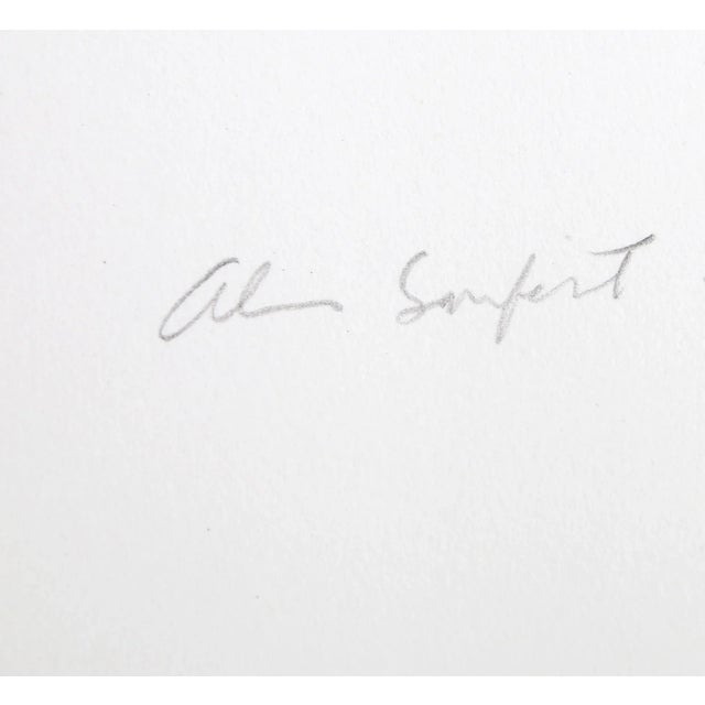 Artist: Alan Sonfist, American (1946 - ) Title: Tree Trunk Series -Green Year: 1980 Medium: Lithograph, signed and...