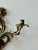 Metal Vintage Brass Wall Sconce With Medusa Motif For Sale - Image 7 of 14