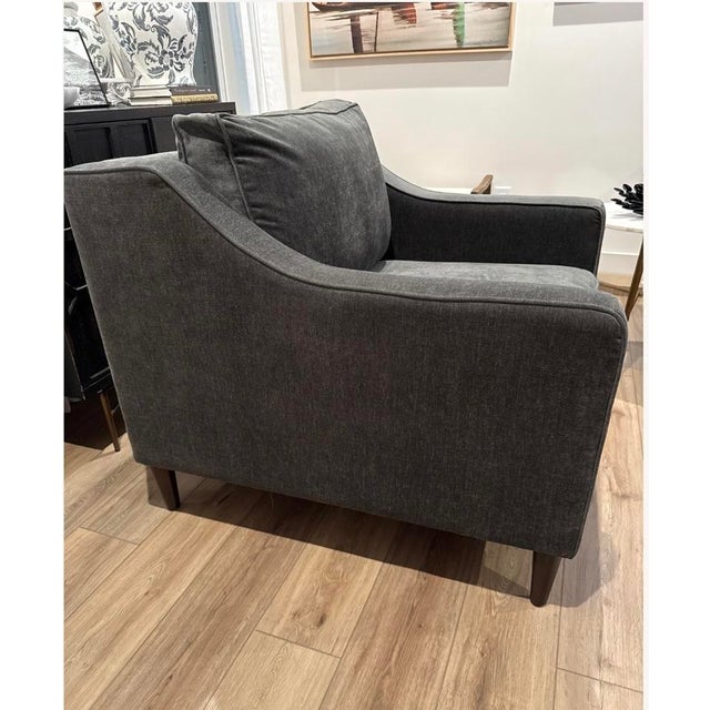 West Elm West Elm Arm Chair For Sale - Image 4 of 4