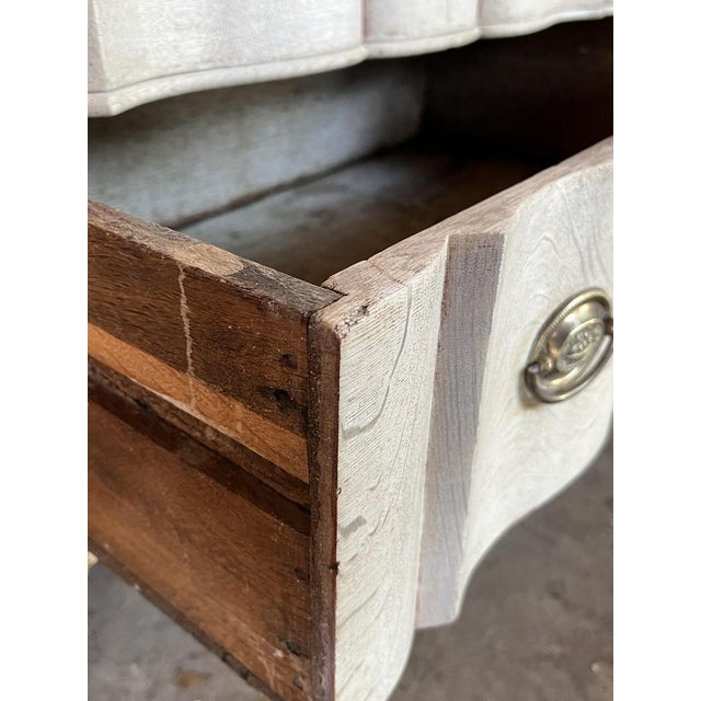 19th Century Dutch Bleached Oak Chest of Drawers For Sale - Image 11 of 18