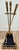 Hollywood Regency Vintage Classic Brass Fireplace Tools on Stand For Sale - Image 3 of 8