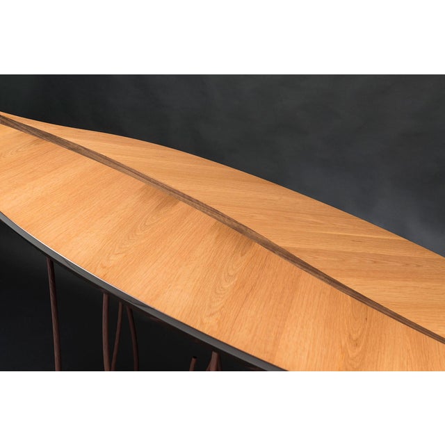 Contemporary Leaf Fenice Console Table by Marco Segantin for VGnewtrend For Sale - Image 3 of 7