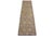 Boho Chic Ziegler Gray/Ivory Wool Runner Rug- 2'7'' X 9'2'' For Sale In New York - Image 6 of 10