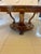 Antique Burr Walnut Marquetry Inlaid Carved Gilded Centre/Dining Table, 1920 For Sale - Image 12 of 14
