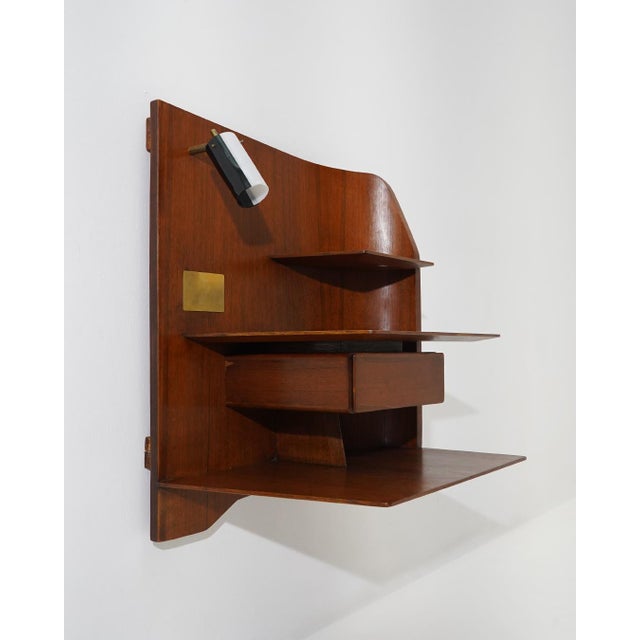 1960s Wall-Mounted Nightstands by Gio Ponti for Dassi, 1960s, Set of 2 For Sale - Image 5 of 16