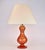 Mid Century Modern Murano Glass Table Lamp Ruby Red and Gold | Barovier and Toso Italian Accent Light Vintage Hollywood Regency Maximalist 1950s For Sale - Image 9 of 9