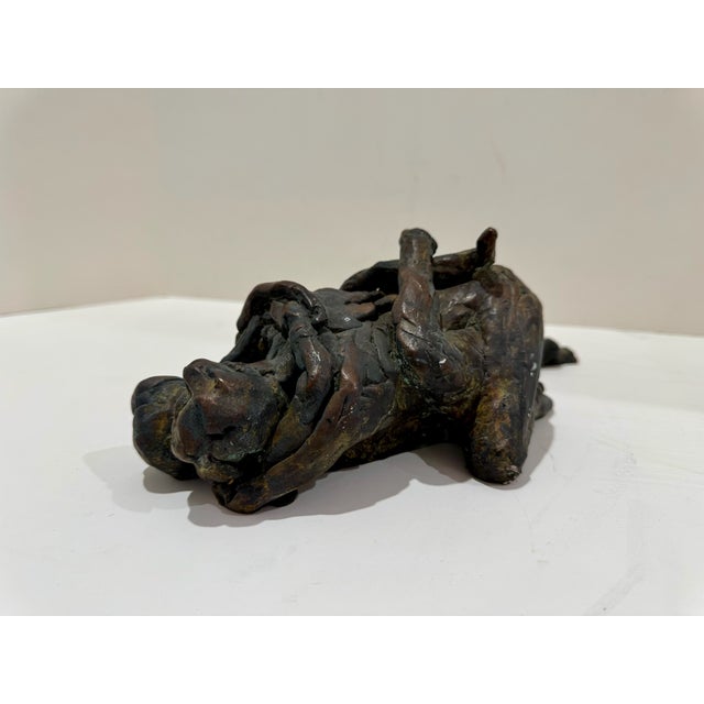 Original Larry Mohr sculpture in Bronze acquired from the artist’s estate. This piece is signed on the left leg. This work...